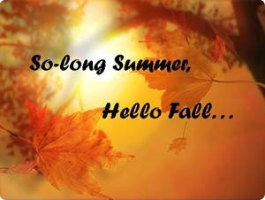 Autumn leaves with "Hello Fall" text.