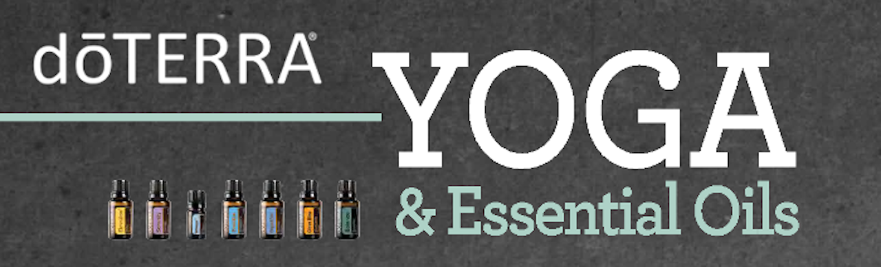 doTERRA Yoga and Essential Oils branding image.