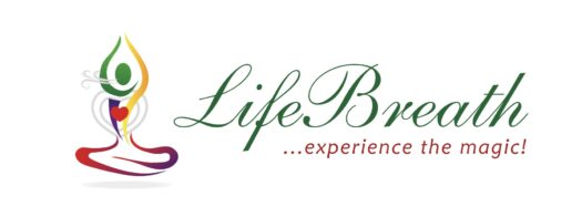 Colorful LifeBreath logo with the tagline 'experience the magic!'